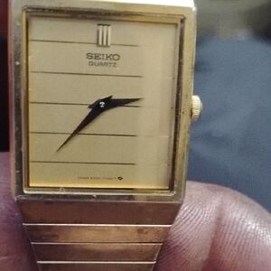 Seiko Gold-Tone Quartz Watch